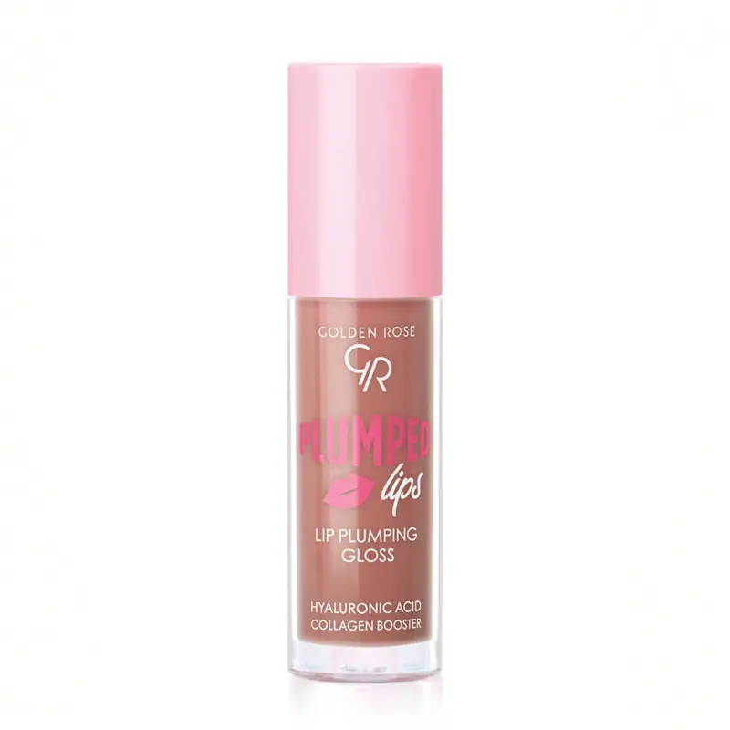 Golden Rose لیپ گلاس رنگی حجم دهنده PLUMPED LIPS گلدن رز