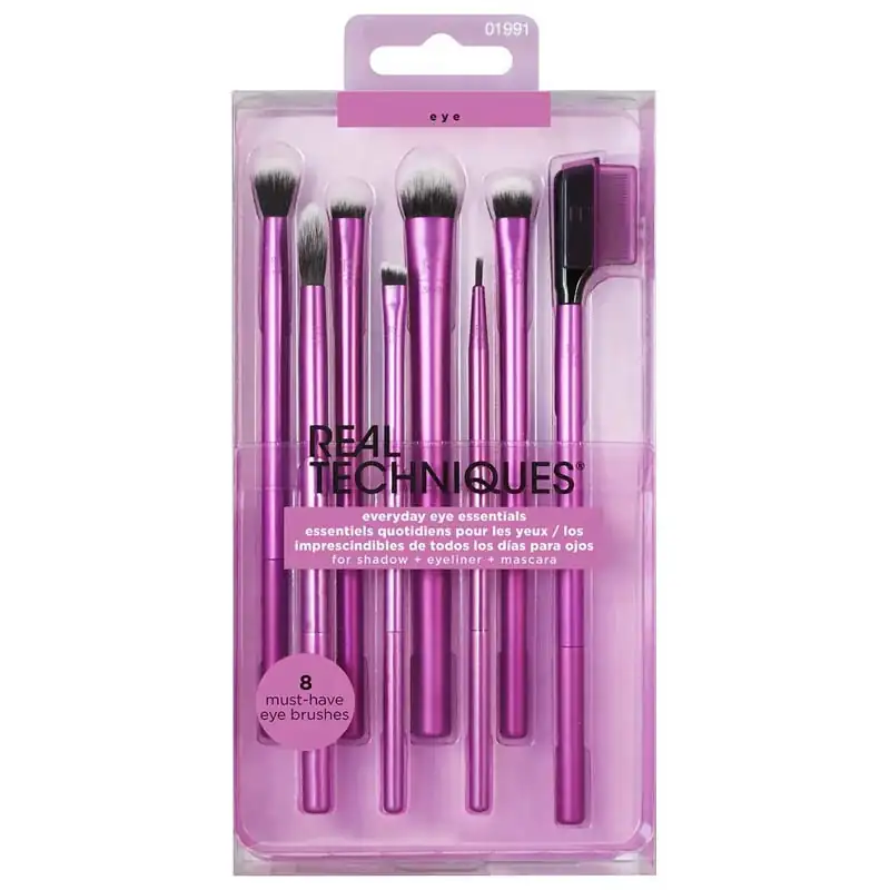 Real Technique  ست براش حرفه ای آرایش چشم ریل تکنیک EVERYDAY EYE ESSENTIALS کد 1991