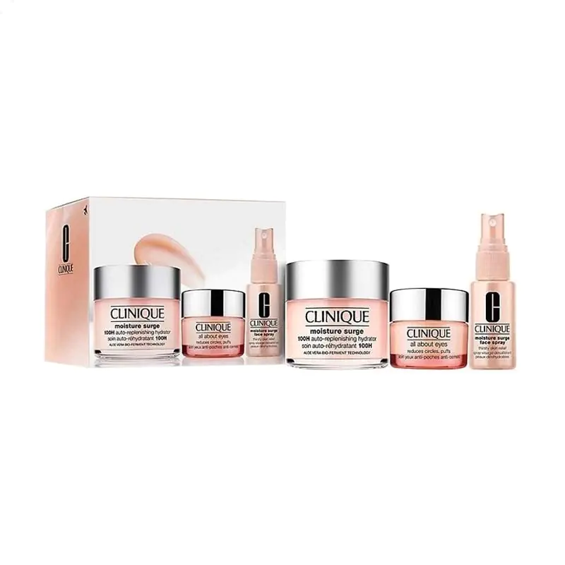 Clinique پک آبرسان کلینیک مدل TRAVEL EXCLUSIVE مجموعه 3 عددی