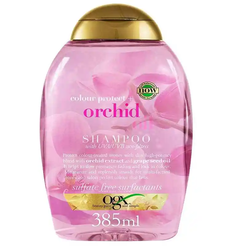 OGX  شامپو او جی ایکس مدل ORCHID OIL حجم 385 میل