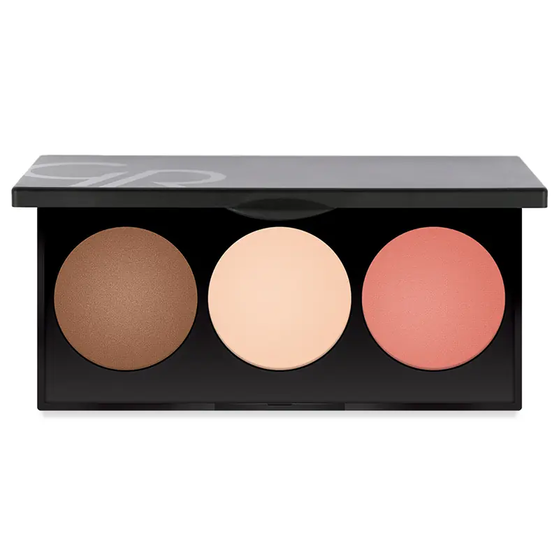 Golden Rose پالت سه کاره متالز گلدن رز GOLDEN ROSE METALS SCULPTING PALLETE